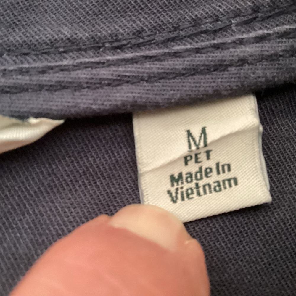 L.L. Bean Women's Navy Blue Utility Jacket Size Medium - Picture 10 of 16